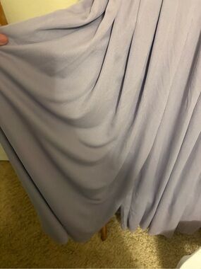 HALARA Lavender Ribbed Wrap Skirt